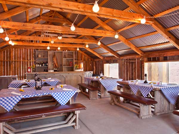 Red Cliffs Camp Interior