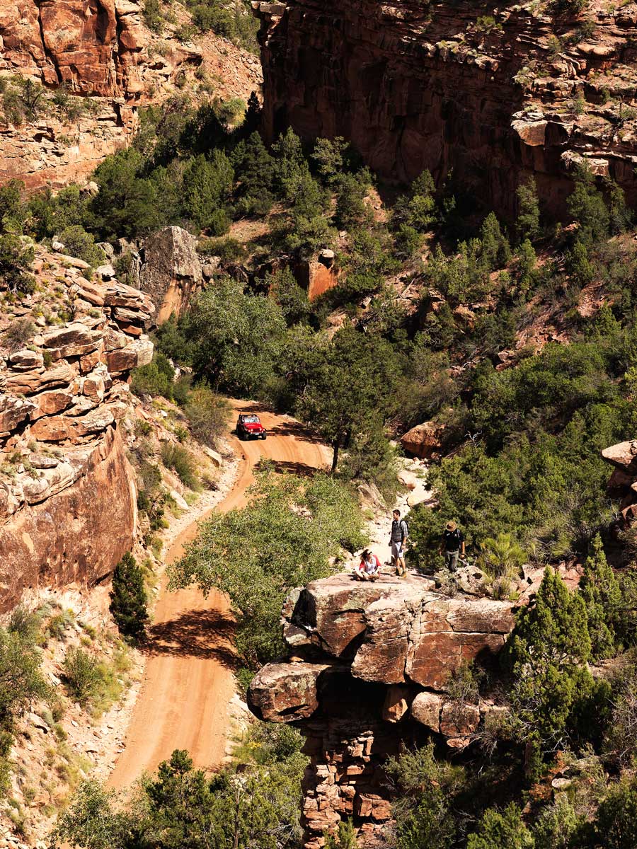 Cliff near Gateway Canyon Resort