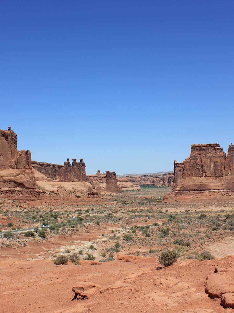 Park near Gateway, Colorado