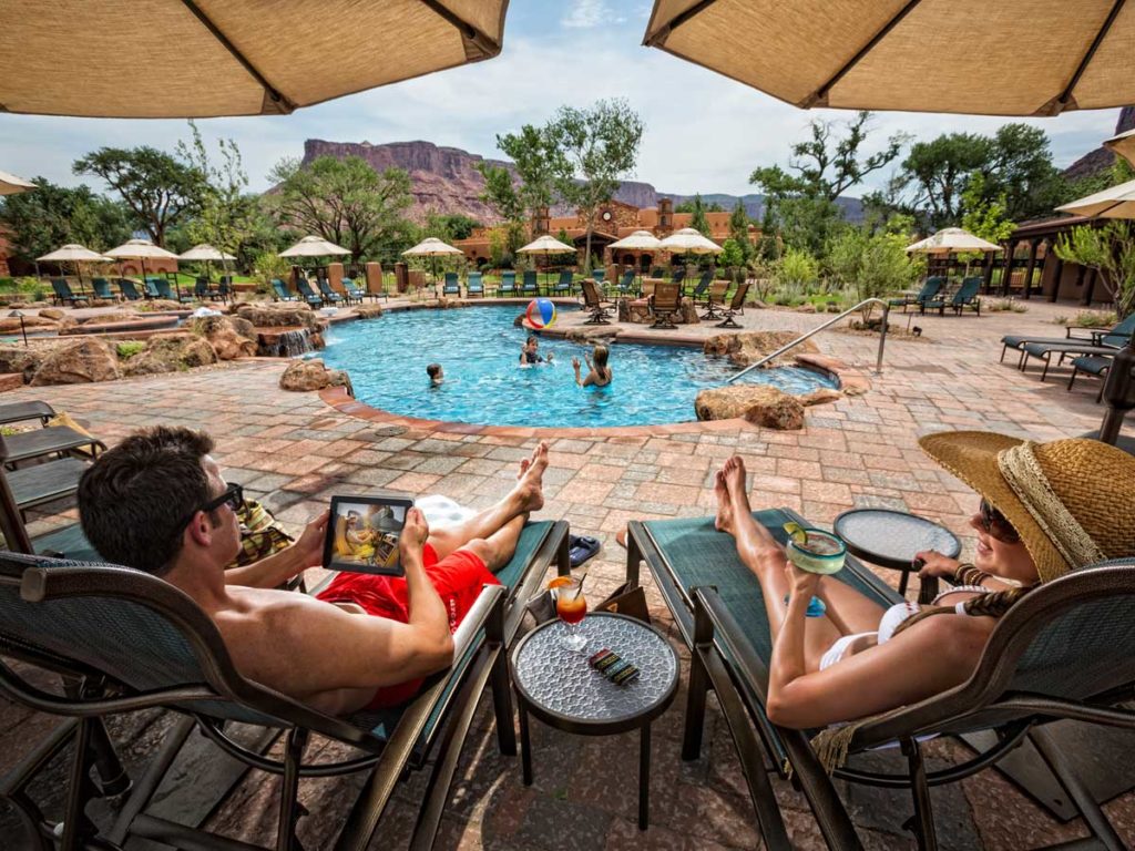 Pool at Gateway Canyons Resort