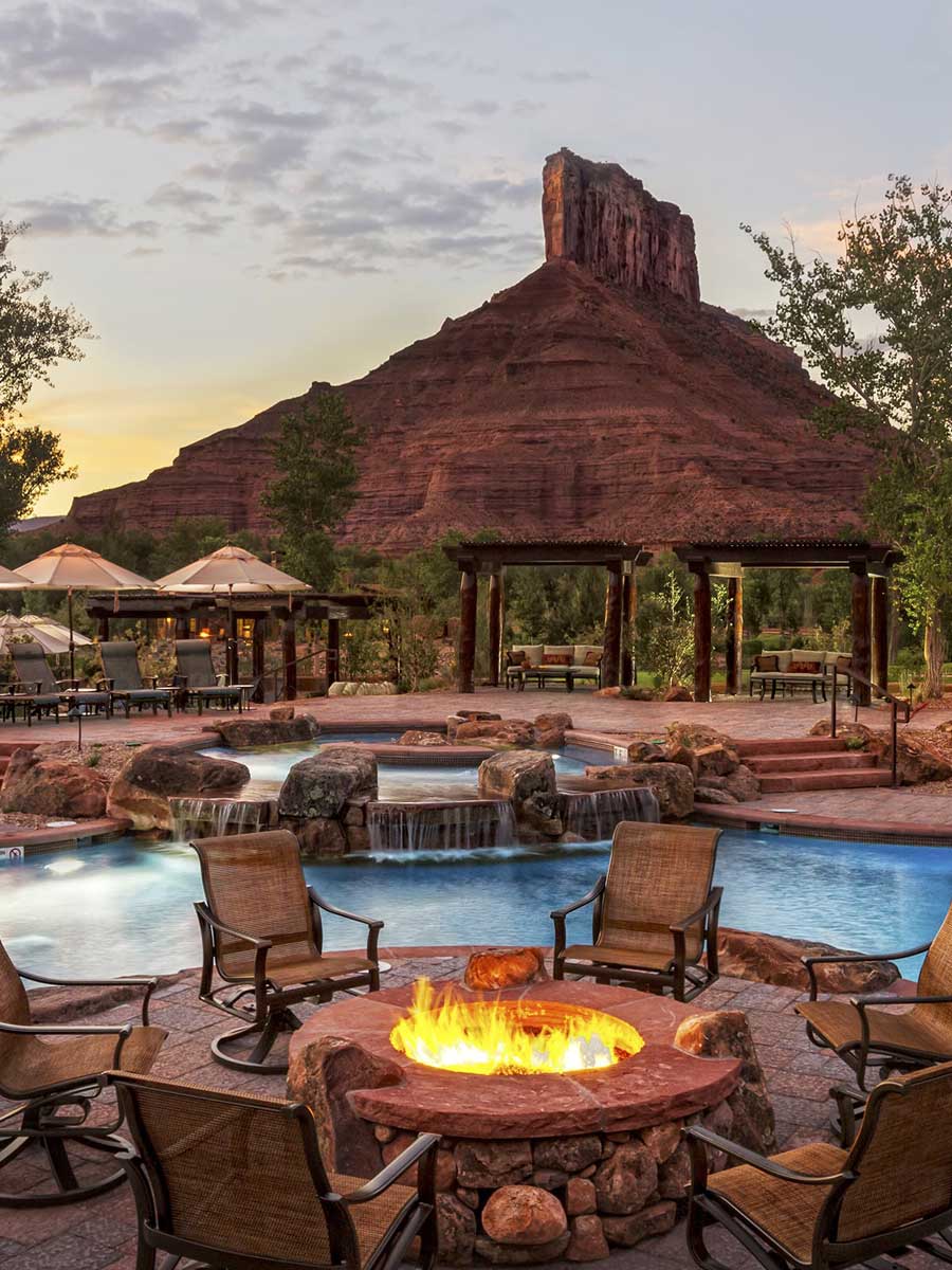 Pool at Gateway Canyon Resort